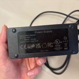 60W AC adapter power supply Model AD0651-1504000F
